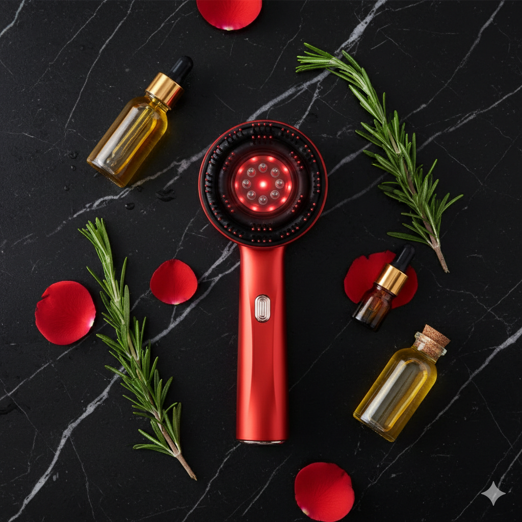 Noctis™ LumaScalp Pro – 630nm Hair Growth Brush