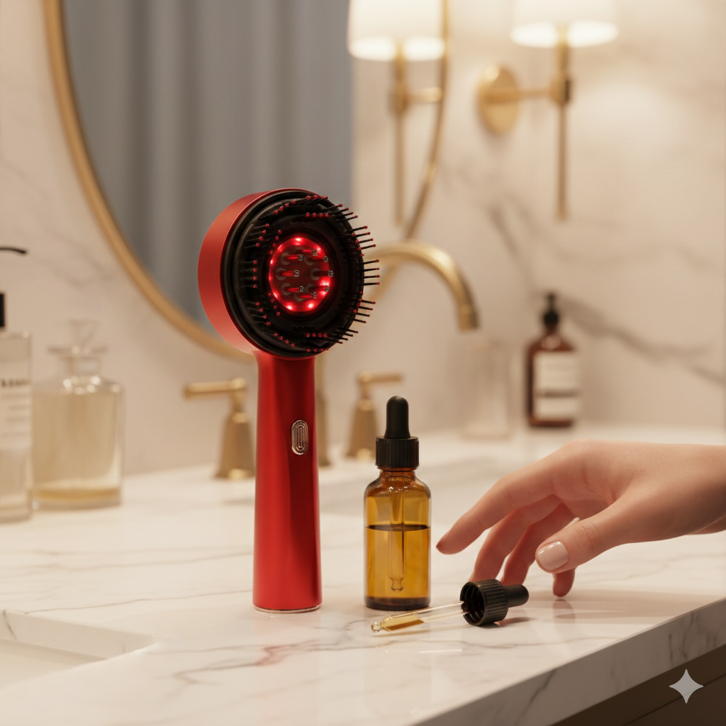 Noctis™ LumaScalp Pro – 630nm Hair Growth Brush