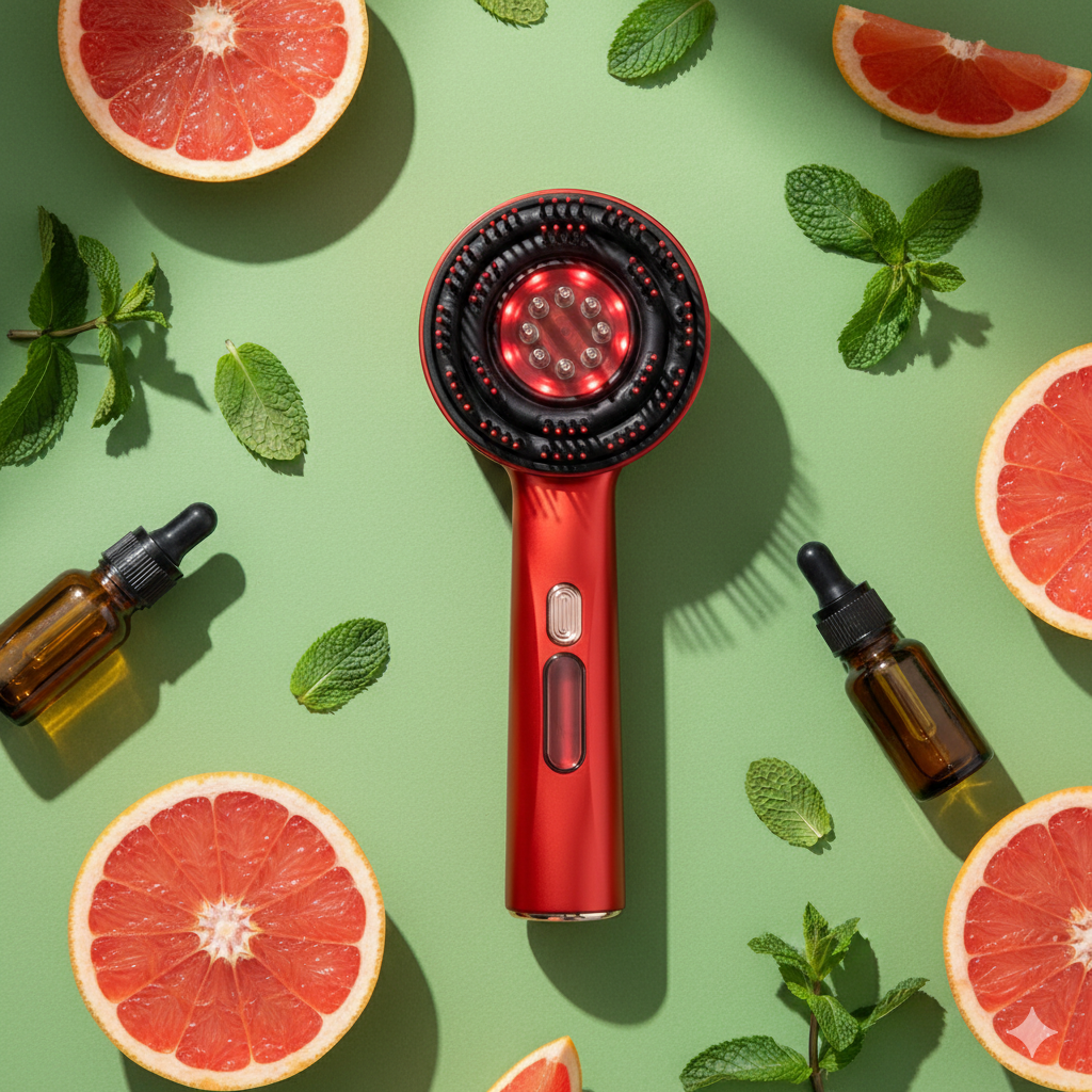 Noctis™ LumaScalp Pro – 630nm Hair Growth Brush
