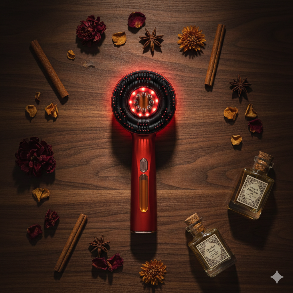 Noctis™ LumaScalp Pro – 630nm Hair Growth Brush