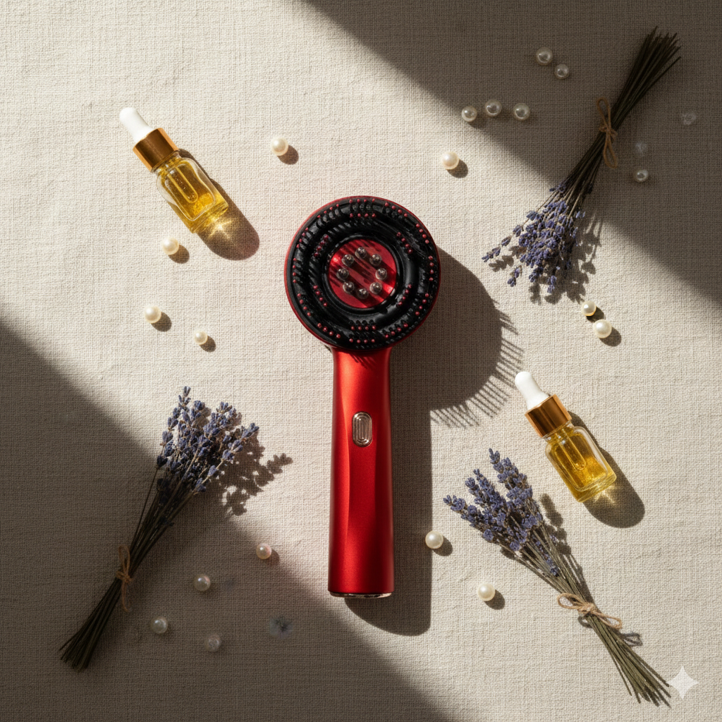 Noctis™ LumaScalp Pro – 630nm Hair Growth Brush