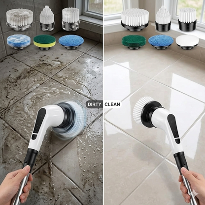 PowerSpin Scrubber Pro - 8-in-1 Deep Cleaning System