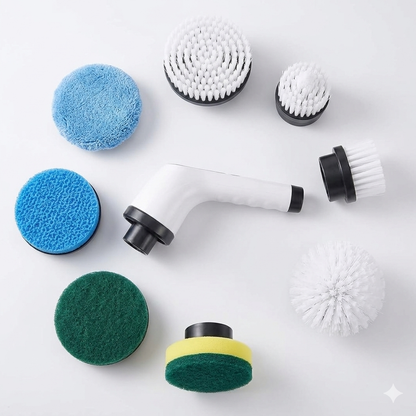PowerSpin Scrubber Pro - 8-in-1 Deep Cleaning System