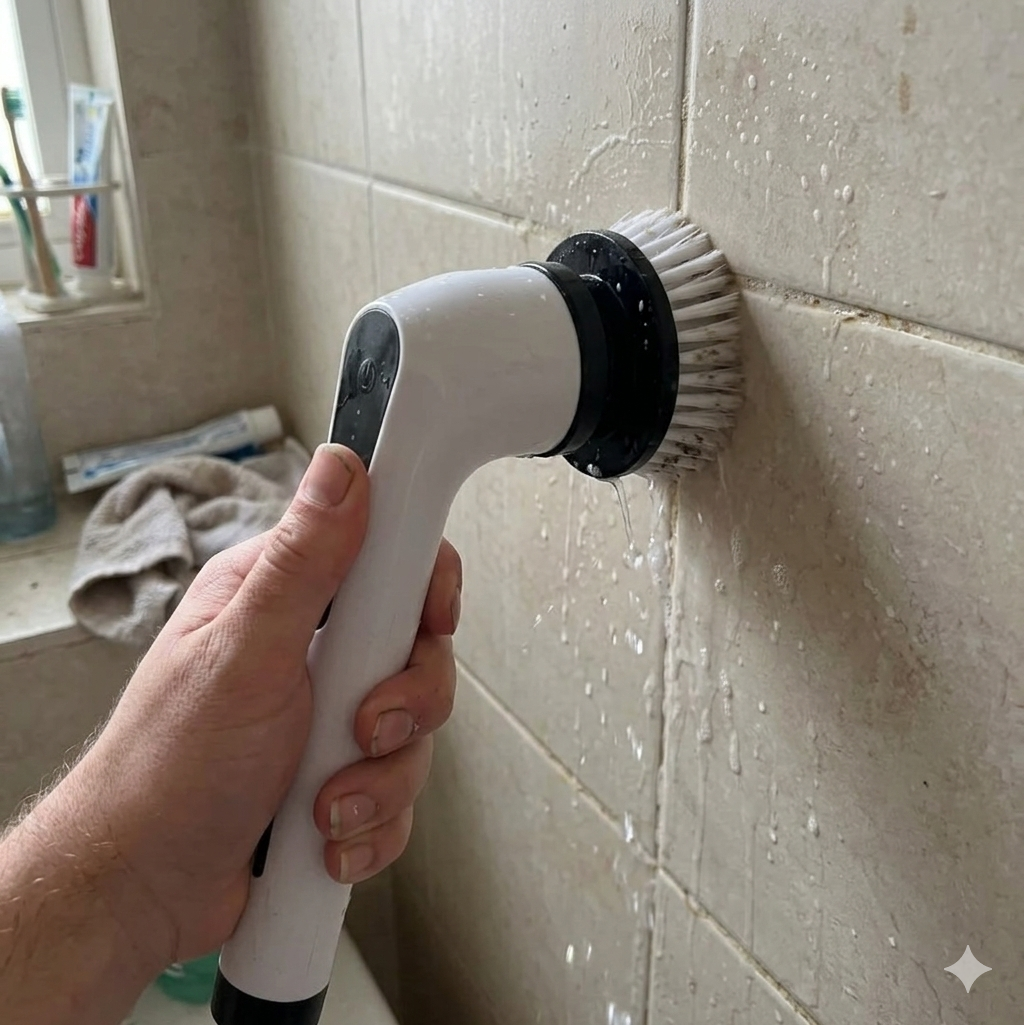 PowerSpin Scrubber Pro - 8-in-1 Deep Cleaning System