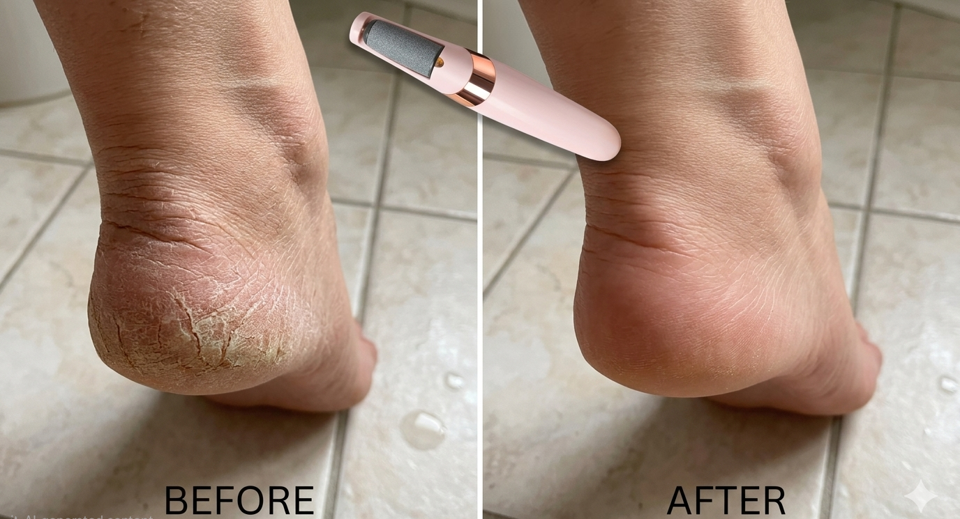 Noctis™ SilkStep Pro — Electric Callus Remover