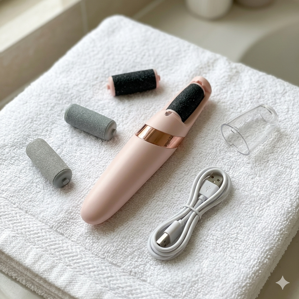 Noctis™ SilkStep Pro — Electric Callus Remover
