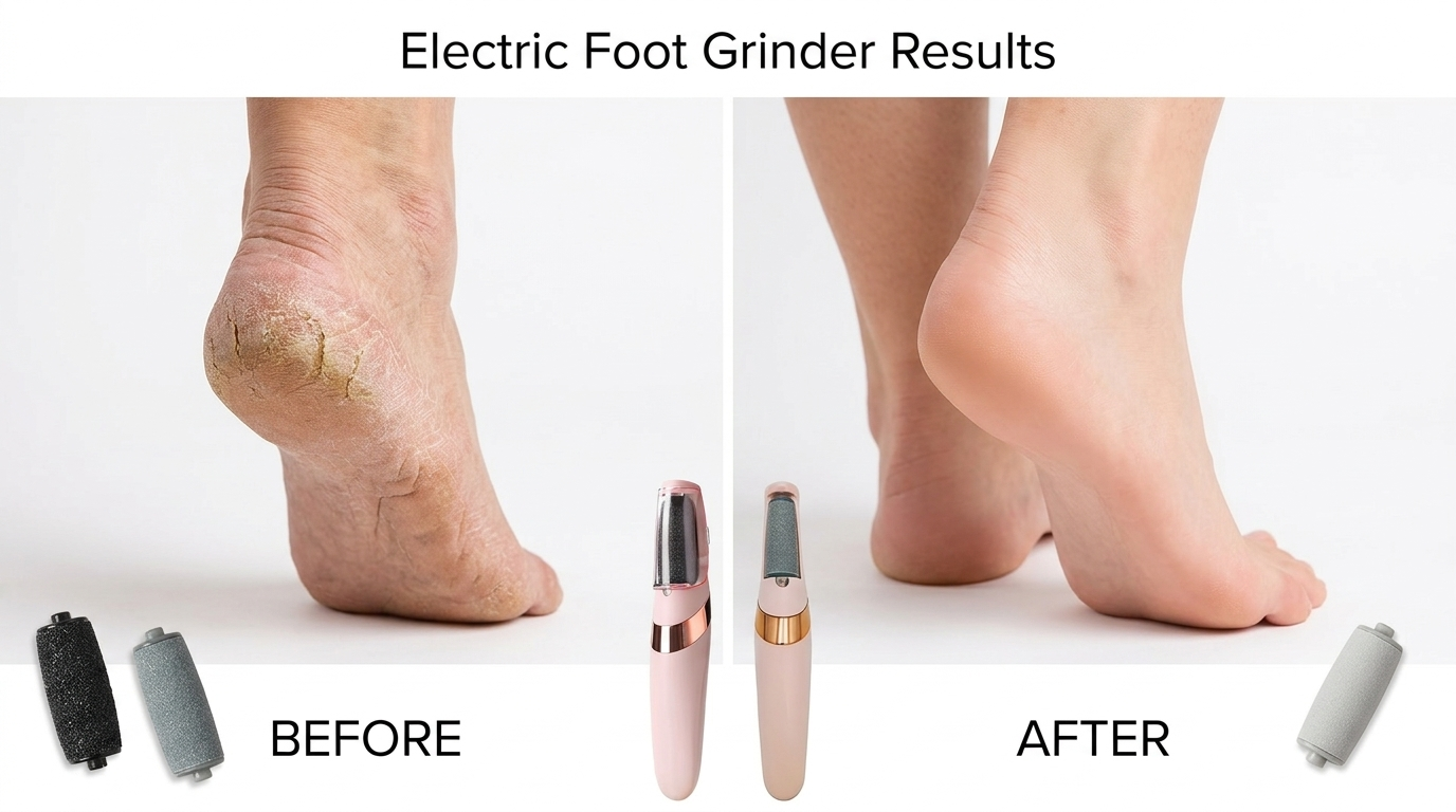 Noctis™ SilkStep Pro — Electric Callus Remover
