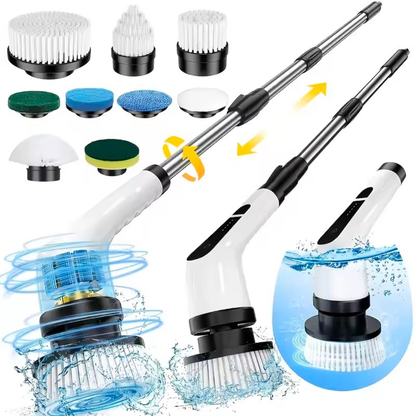 PowerSpin Scrubber Pro - 8-in-1 Deep Cleaning System